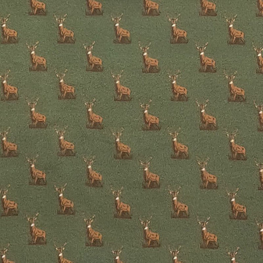 Hunter Green Buck Boy Collar Shirt