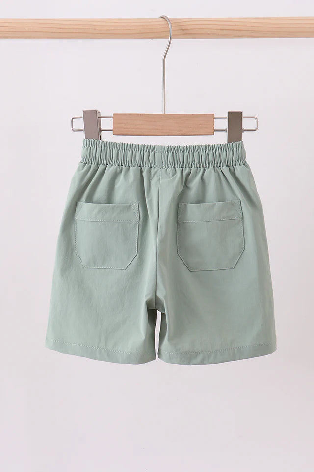 Sage pocket performance shorts