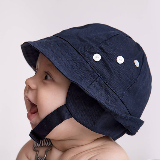 Tyrolean Navy Hat With Chinstrap Baby & Toddler SALE