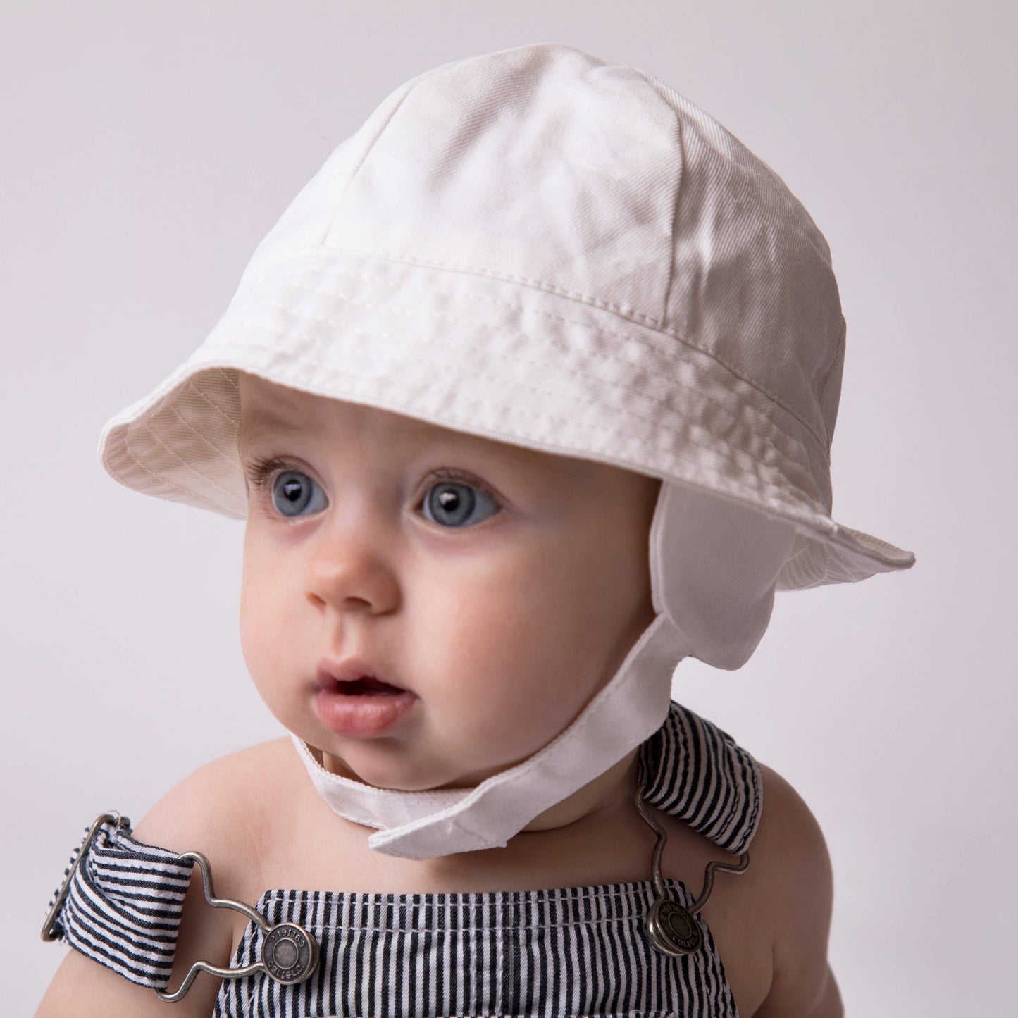Tyrolean White Hat With Chinstrap Baby & Toddler SALE