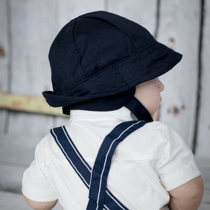 Tyrolean Navy Hat With Chinstrap Baby & Toddler SALE