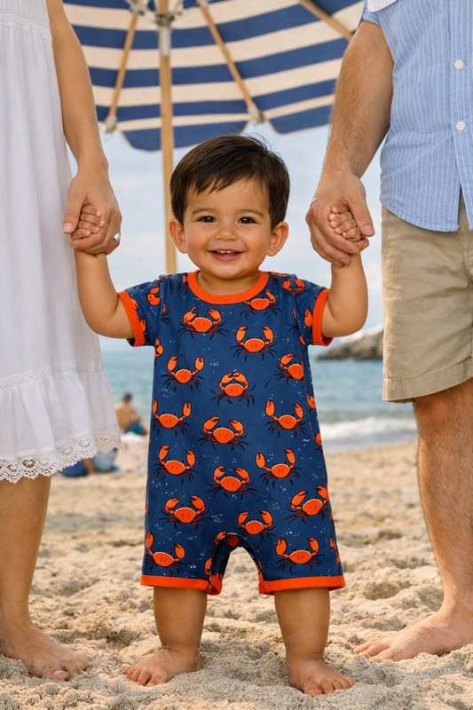 Pinchy Boy Romper