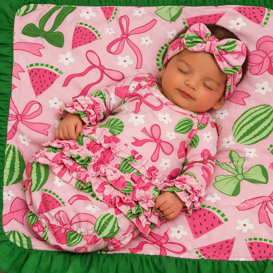 Watermelon Sugar Baby Gown
