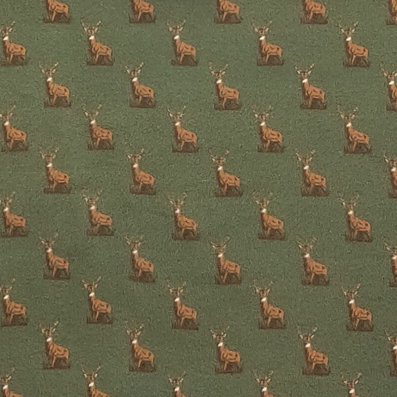Hunter Green Buck Boy Collar Shirt