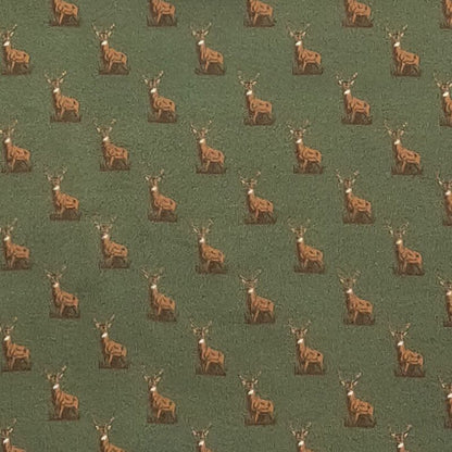Hunter Green Buck Boy Collar Shirt