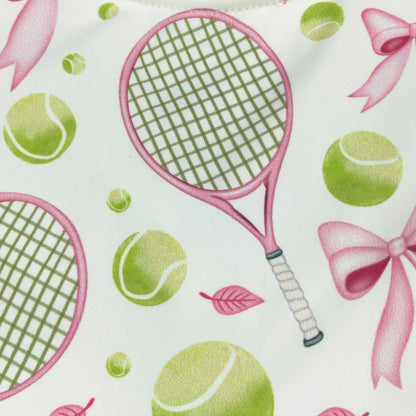 Preppy Tennis Baby Romper