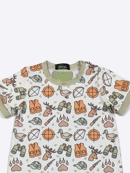 Outdoor Hunt Boy Romper